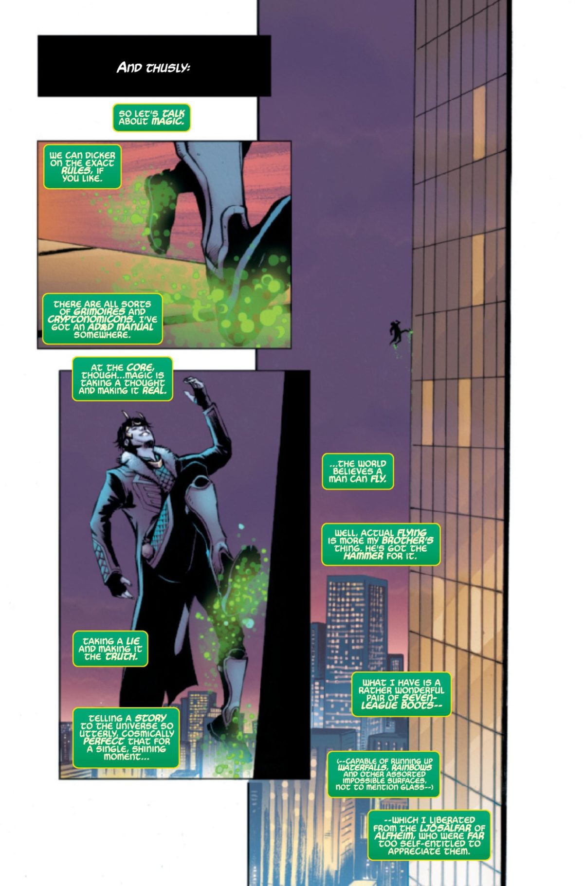 Loki: Agent of Asgard #1 preview page 3 Lee Garbett. All-New Marvel NOW!