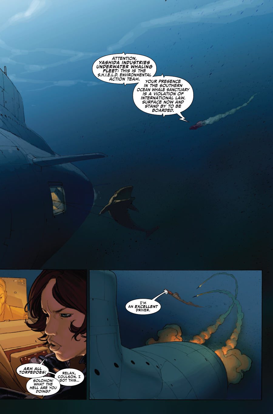Thor: God of Thunder #19.NOW preview page 4 by Esad Ribic Thor: God of Thunder #19.NOW preview page 4 by Esad Ribic. All-New Marvel NOW!