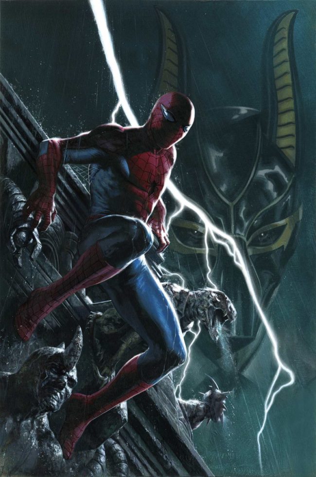 Spider-Man: The Clone Conspiracy #1 cover by Gabriele Dell'Otto.