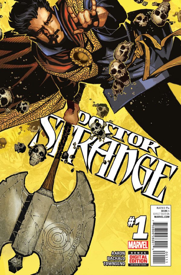 Doctor Strange (2015 series) #1 cover by Chris Bachalo.