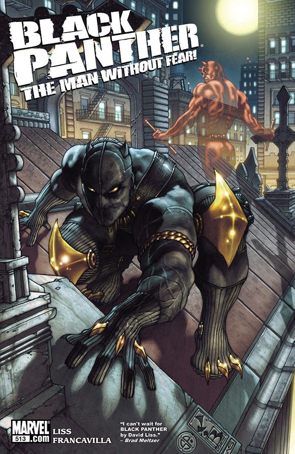 Black Panther: The Man Without Fear #513 by Simone Bianchi.