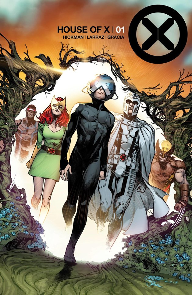 House of X #1 cover by Pepe Larraz.