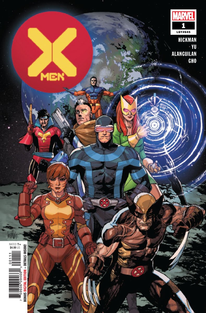 X-Men (2019 series) #1 cover by Leinil Francis Yu and Sunny Gho.
