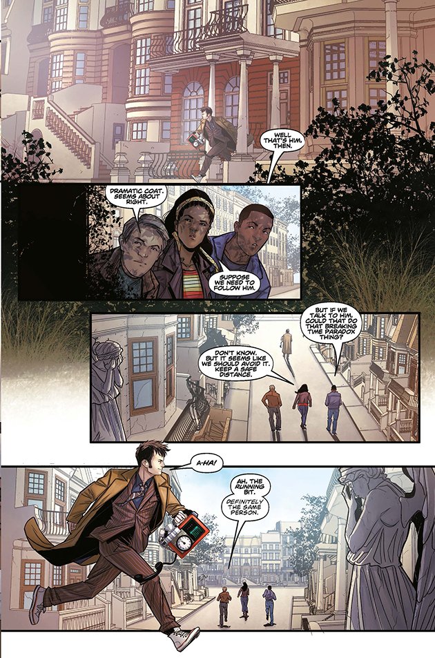 Doctor Who: The Thirteenth Doctor Year Two #1 preview page.