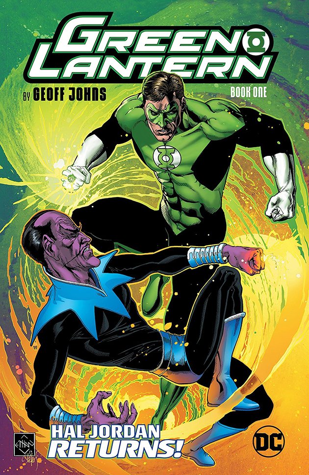 Green Lantern by Geoff Johns Book One.
