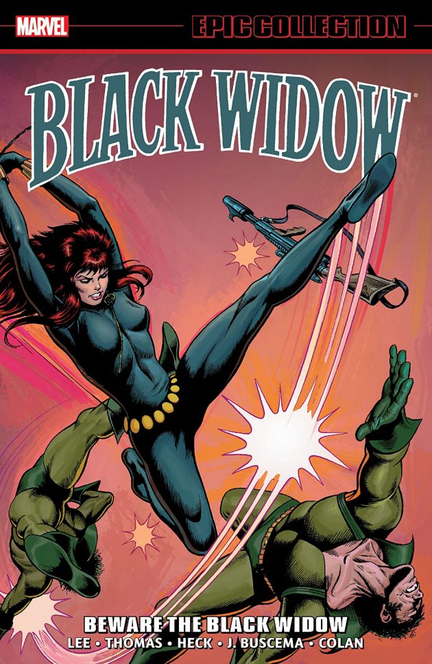 Black Widow Epic Collection: Beware The Black Widow cover by Bill Everett