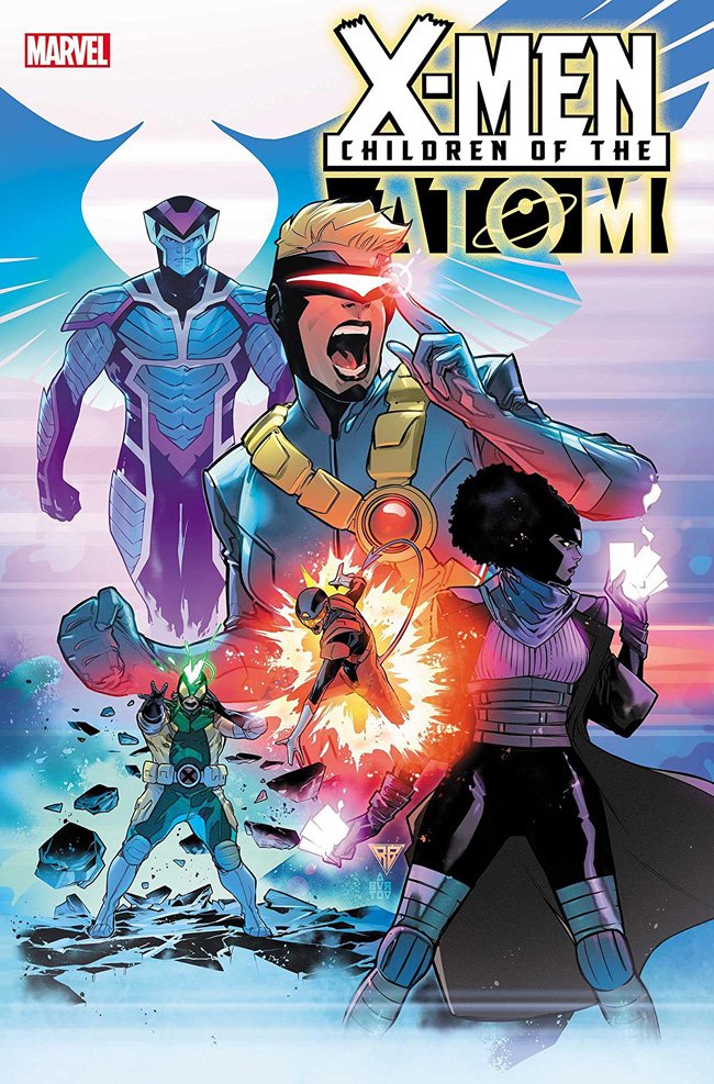 Children of the Atom #1 cover by R.B Silva.