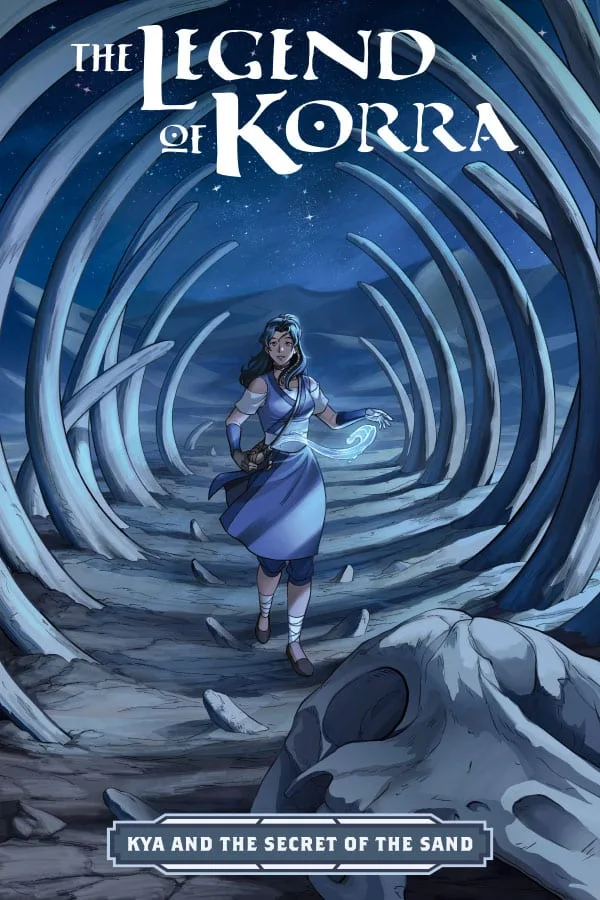 Kya and the Secret of the Sand cover by Alexandria Monik.