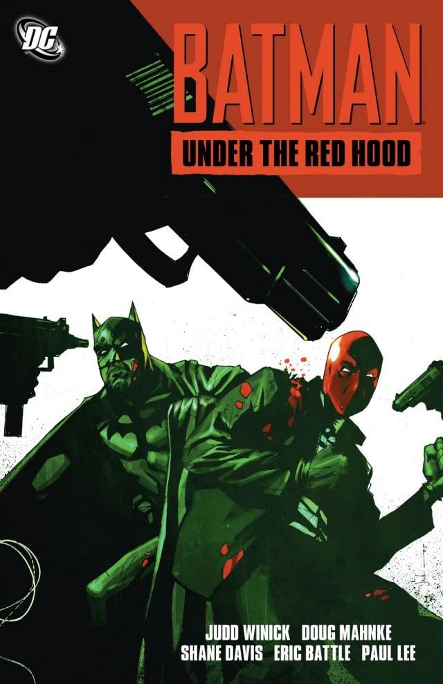 Batman: Under The Red Hood TPB cover by Jock.