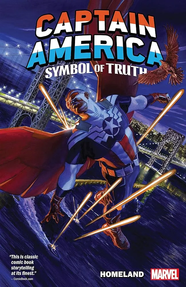 Captain America: Symbol of Truth Volume 1: Homeland cover by Alex Ross.