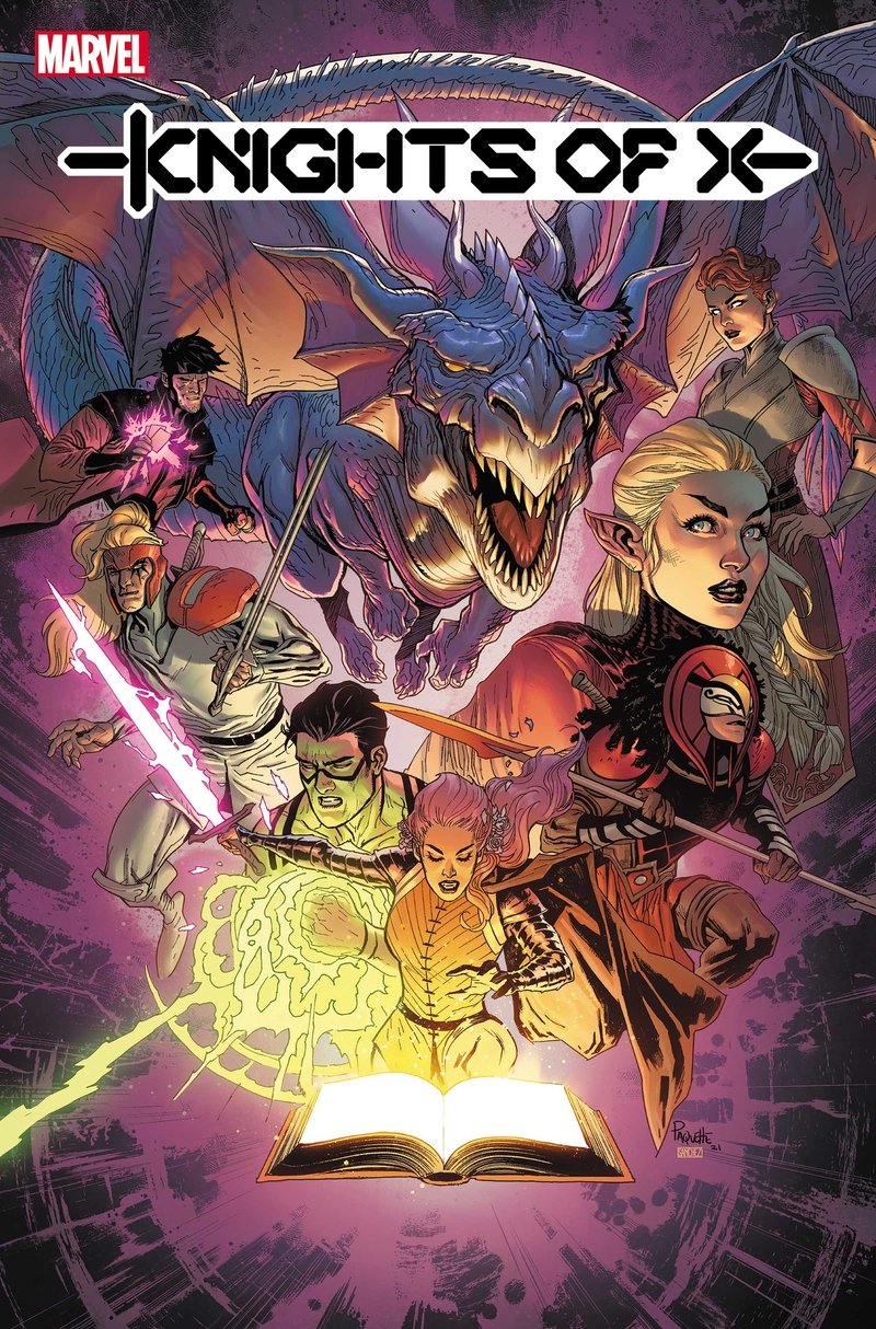 Knights of X #1 cover by Yannick Paquette.