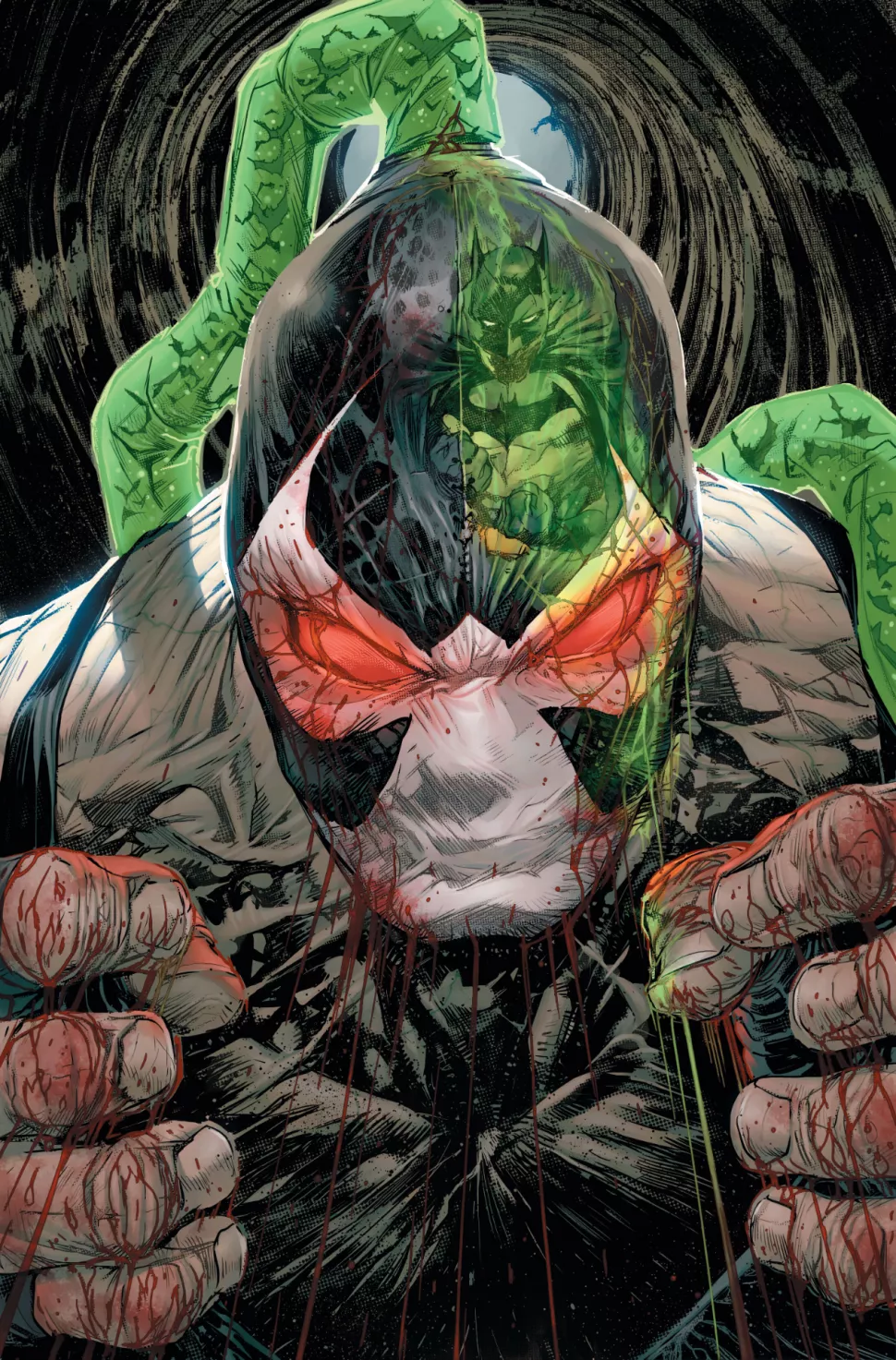 Batman: One Bad Day - Bane cover by Howard Porter.