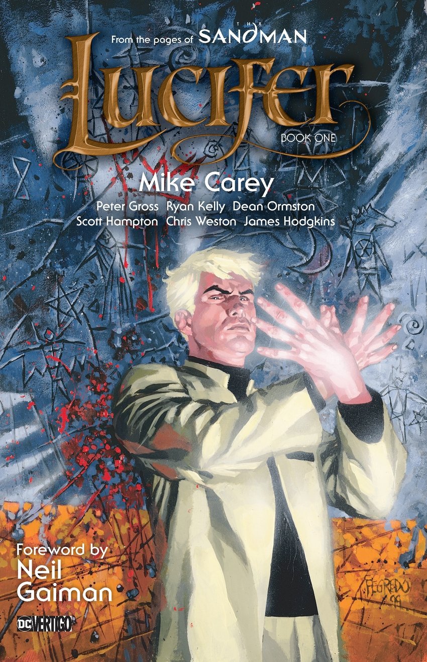 Lucifer: Book One cover by Duncan Fegredo.