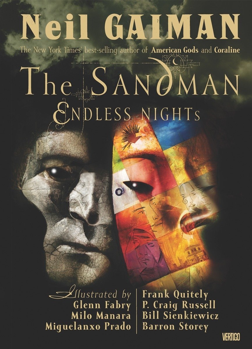 The Sandman: Endless Nights cover by Dave McKean.