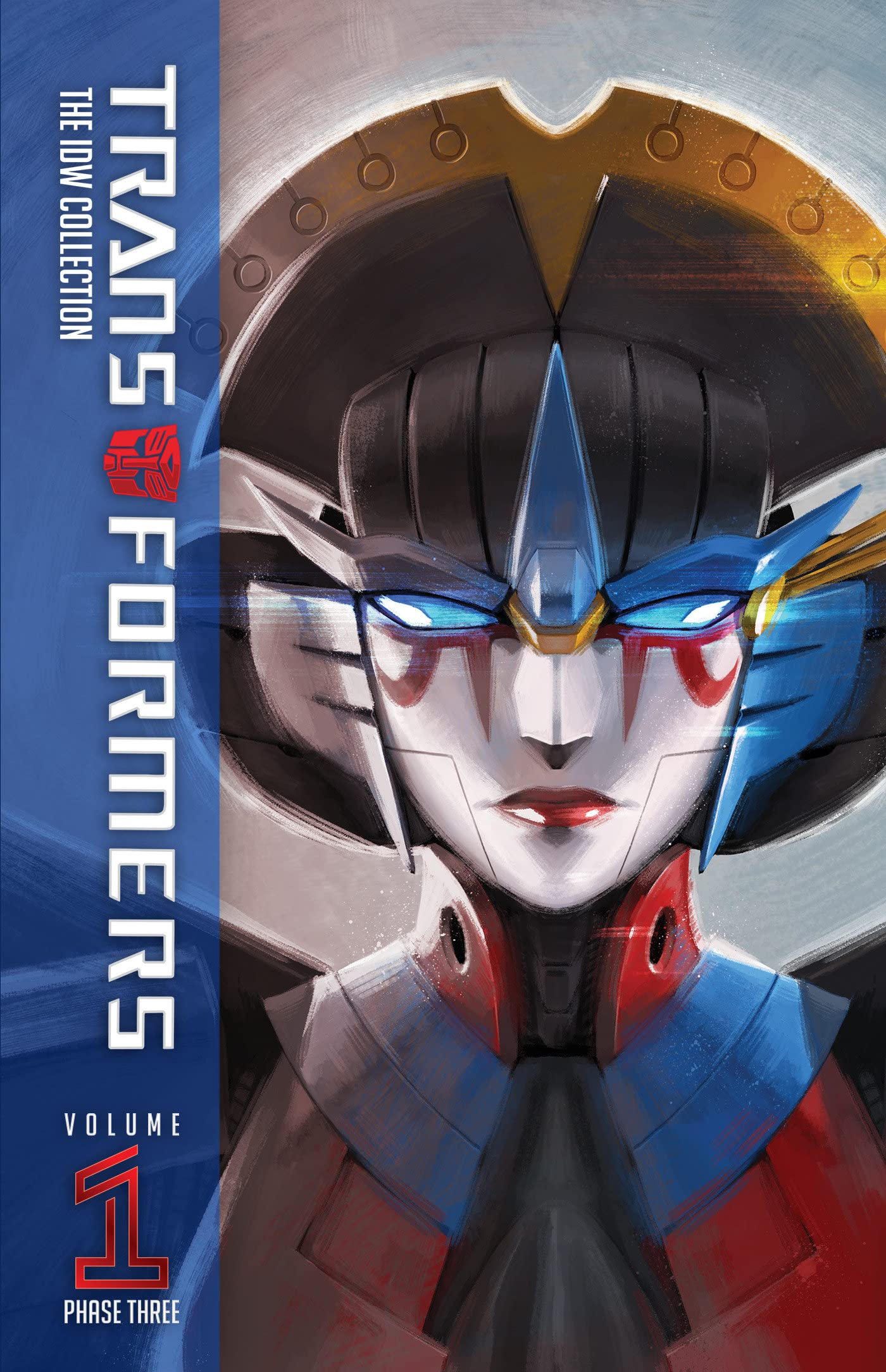 Transformers: The IDW Collection Phase 3 Volume 1 cover by Sara Pitre-Durocher.