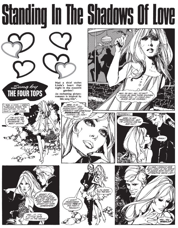 Standing In The Shadows of Love page by Jose Pepe Gonzalez.