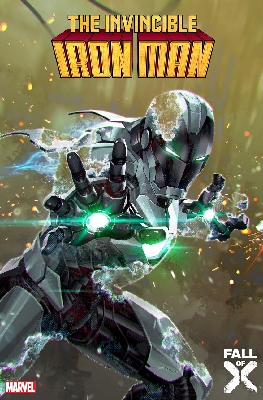 Invincible Iron Man (2022 series) #9 cover by Kael Ngu.