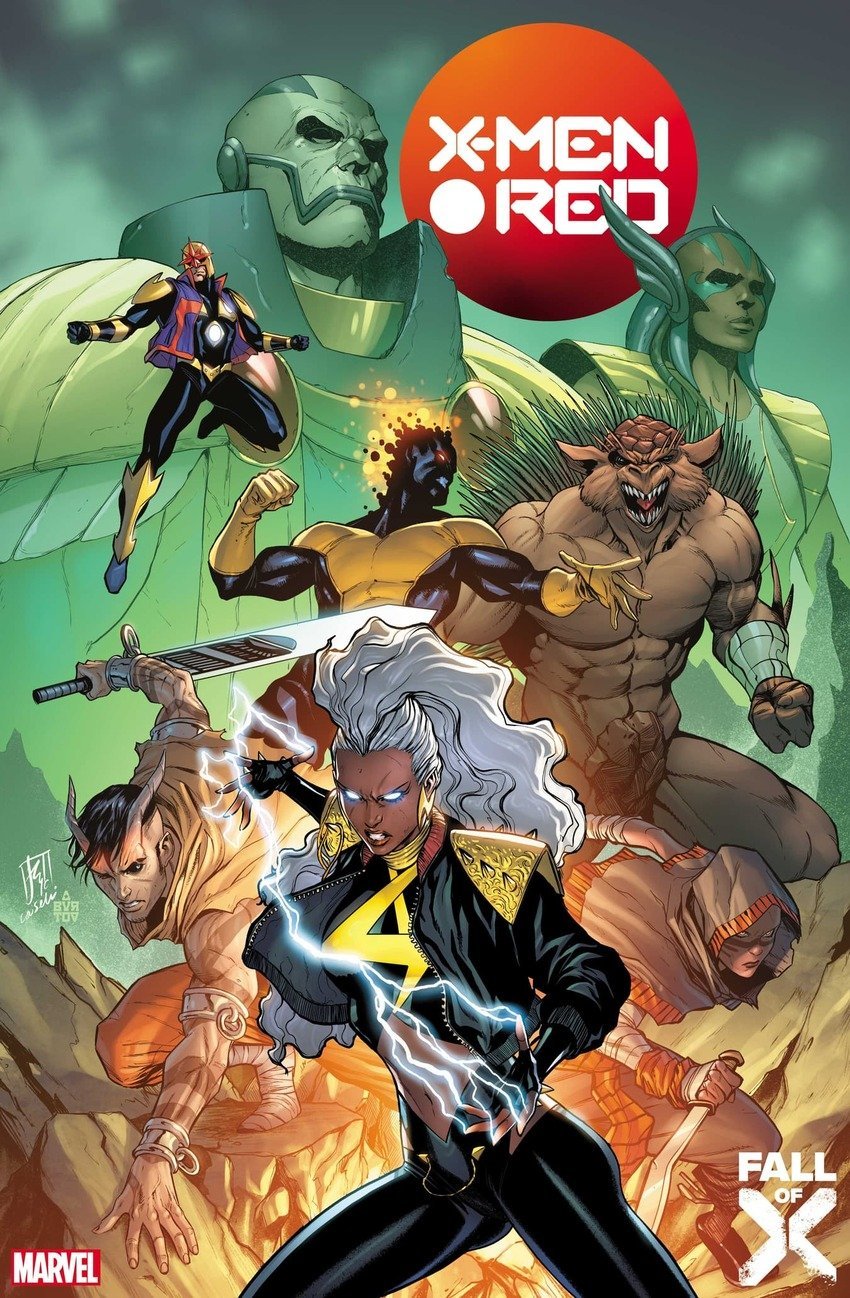 X-Men Red #14 cover by Stefano Caselli.