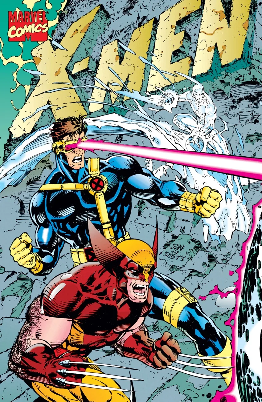 X-Men (1991 series) #1 cover by Jim Lee.