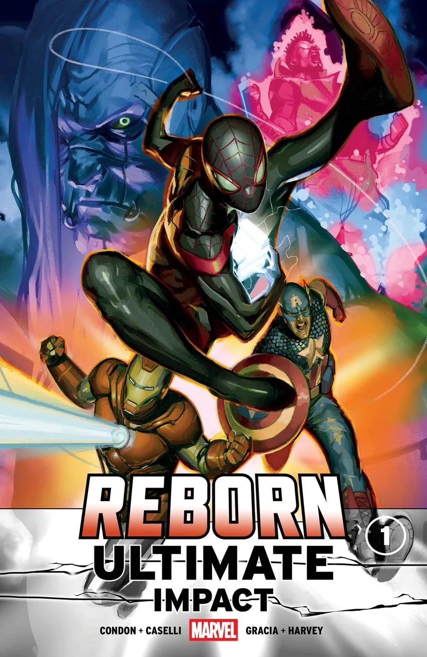 Reborn: Ultimate Impact #1 cover Ben Harvey.