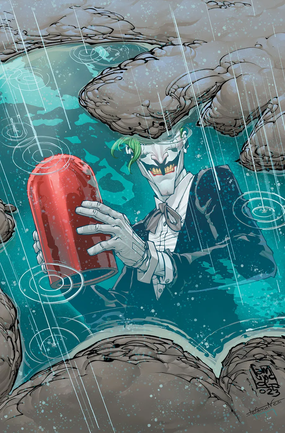 Batman (2016 series) #142 cover by Giuseppe Camuncoli, Stefano Nesi, and Tomeu Morey.