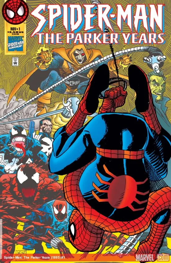 Spider-Man: The Parker Years #1 cover by John Romita Jr.