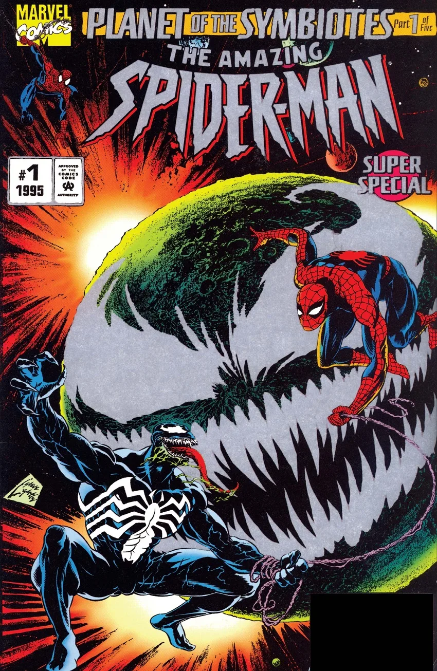 Amazing Spider-Man Super Special #1 cover by Steve Lightle.