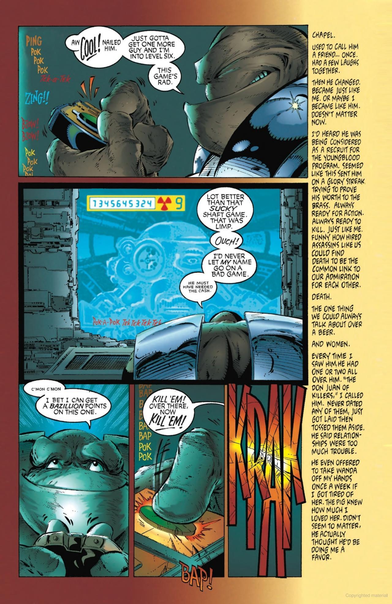Spawn #13 page by Todd McFarlane and Rob Liefeld.