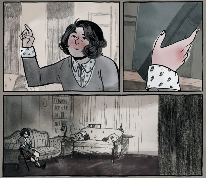 Through the Woods panels by Emily Carroll.