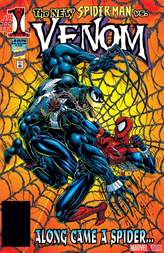Venom: Along Came a Spider #1 cover by Greg Luzniak.