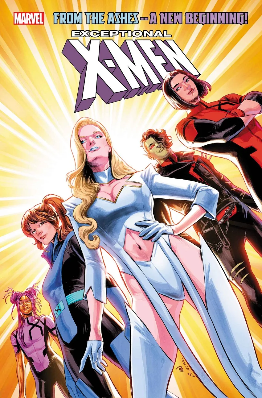 Exceptional X-Men #1 cover by Carmen Carnero.