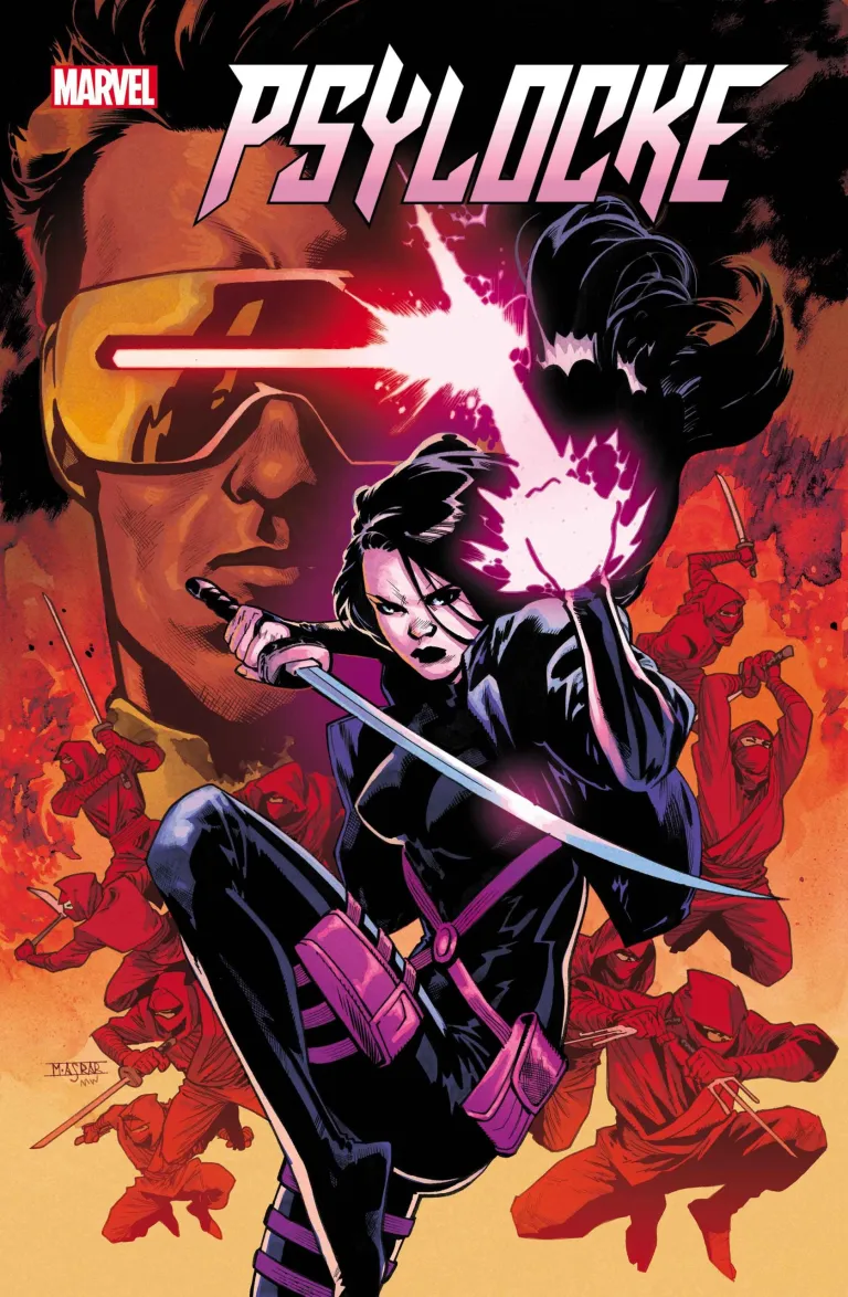 Psylocke (2024 series) #1 cover by Mahmud Asrar.
