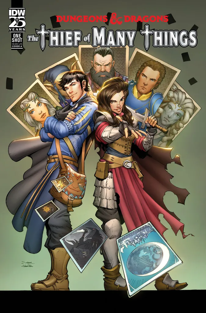 Dungeons & Dragons: The Thief of Many Things cover by Max Dunbar.