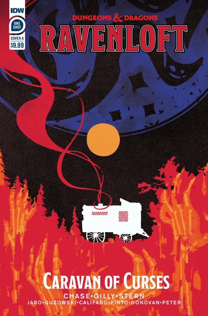 Dungeons & Dragons: Ravenloft—Caravan of Curses cover by Sarah Stern.