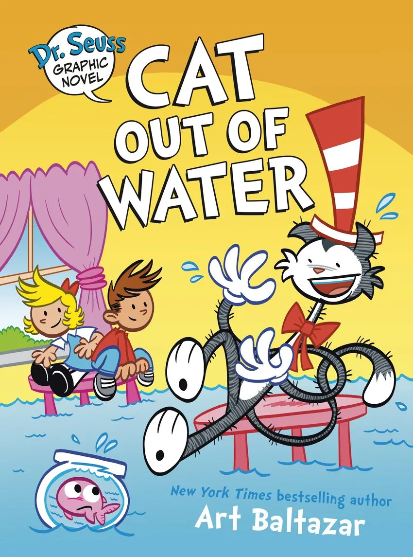 Cat Out of Water cover by Art Baltazar.