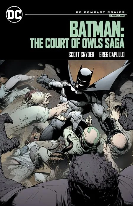 Batman: The Court of Owls Saga (Compact Comics edition) cover by Greg Capullo.