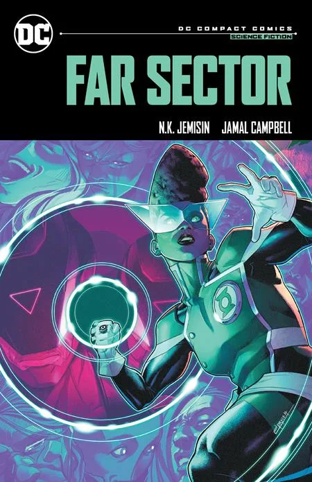 Far Sector (Compact Comics edition) cover by Jamal Campbell.