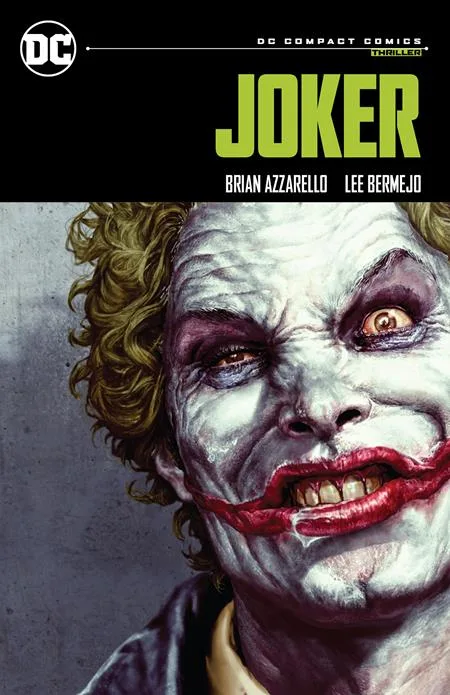 Joker (Compact Comics edition) cover by Lee Bermejo.
