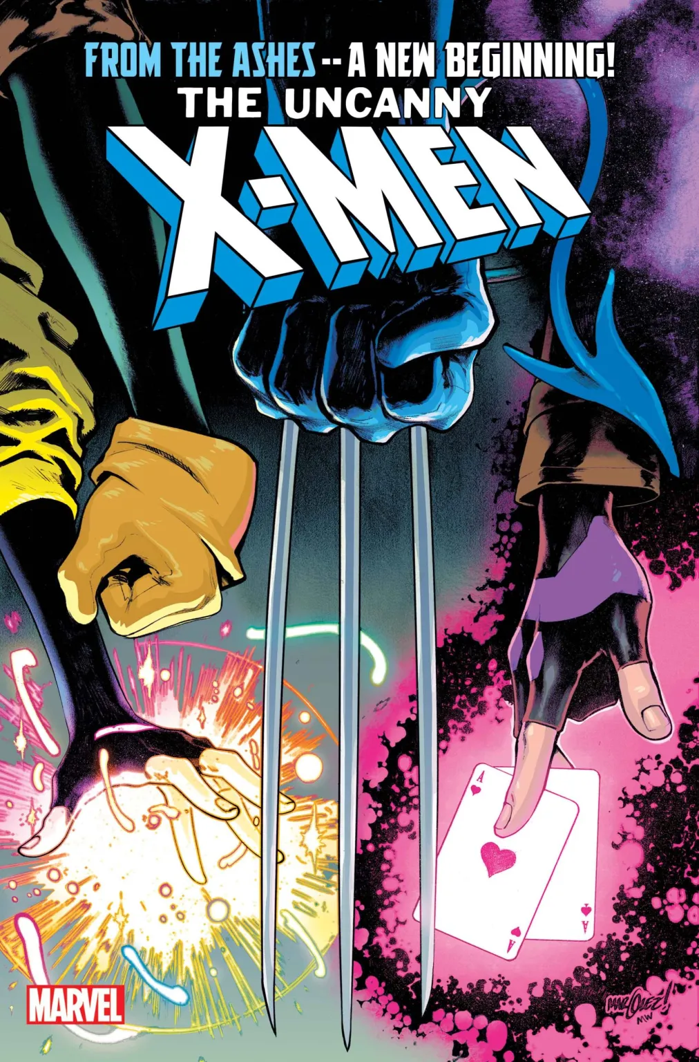 Uncanny X-Men (2024 series) #1 cover by David Marquez.