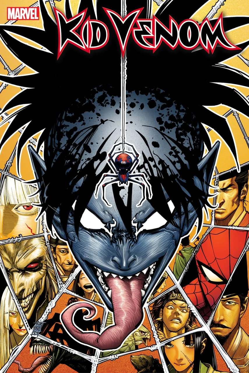 Kid Venom #1 cover by Taigami.