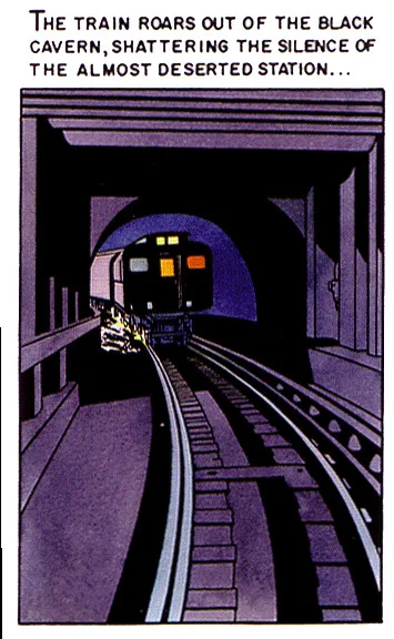 Master Race panel by Bernie Krigstein.