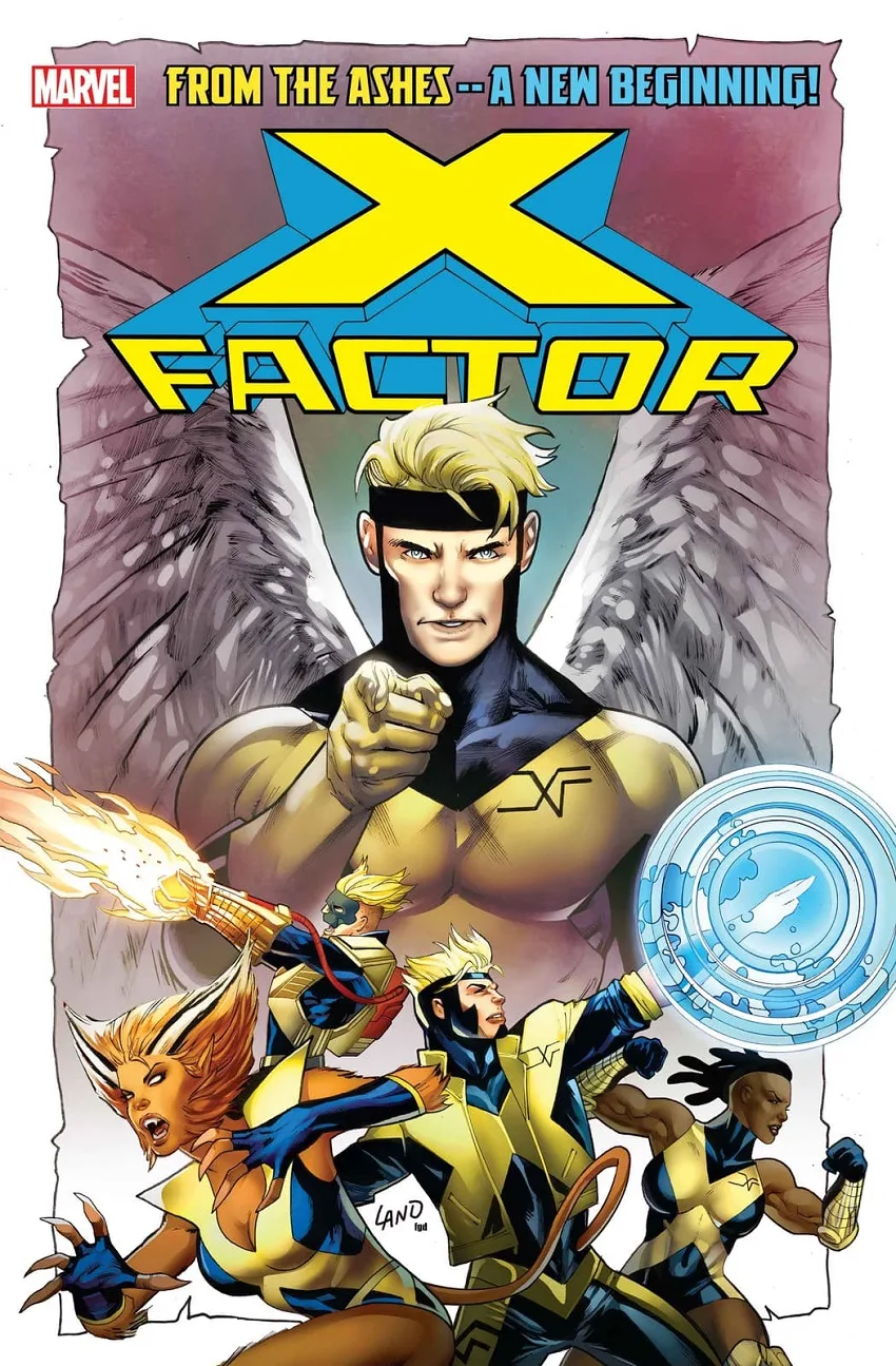 X-Factor (2024 series) #1 cover Greg Land.