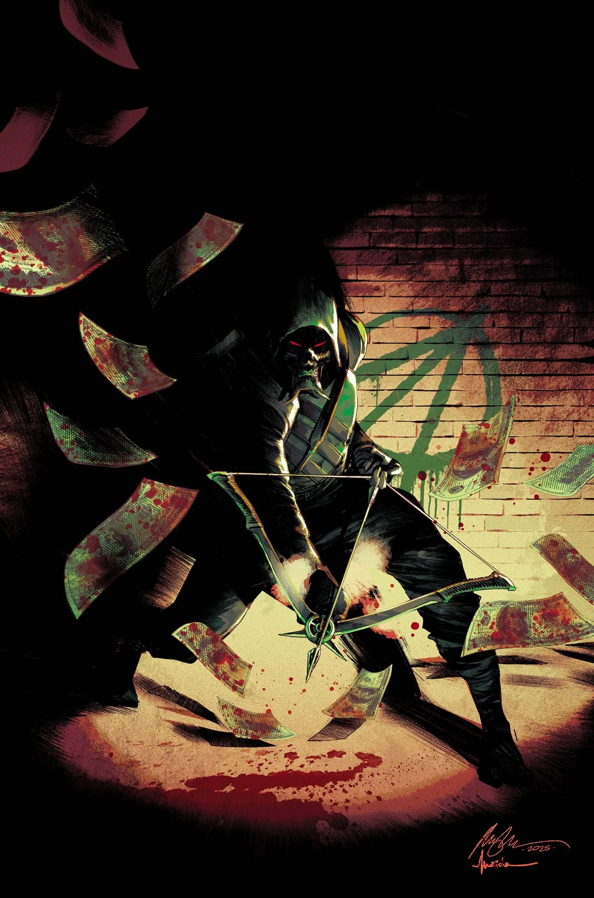 Absolute Green Arrow #1 cover by Rafael Albuquerque.