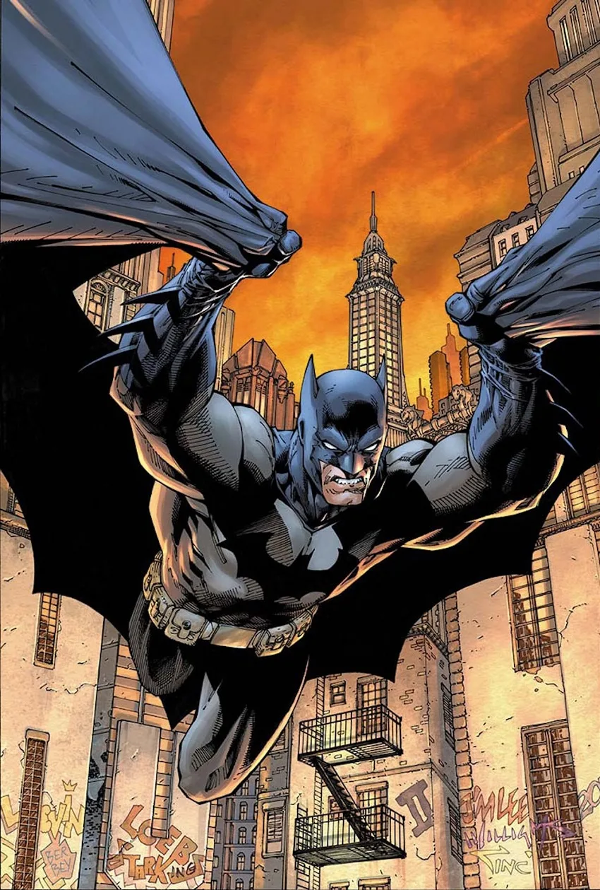 Batman (2016 series) #158 cover by Jim Lee.