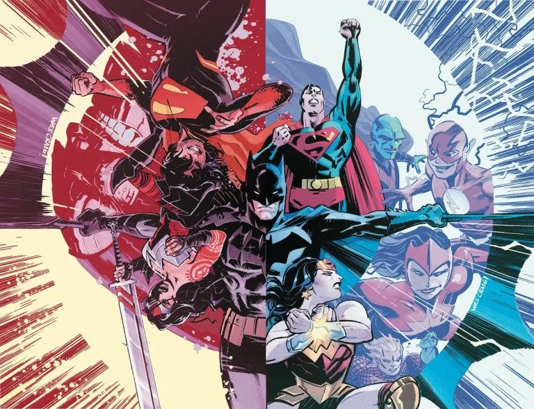 Dc All In Special #1 art by Wes Craig.