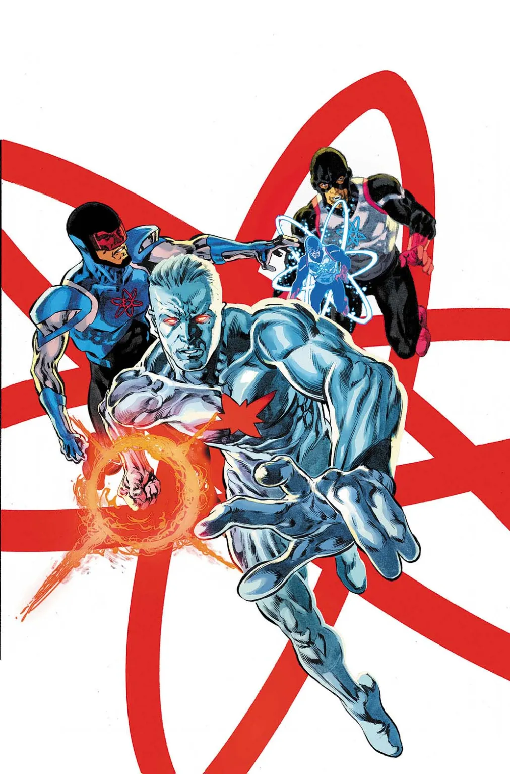Justice League: The Atom Project #1 cover by Mike Perkins.