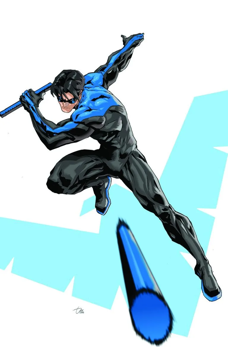 Nightwing (2016 series) #119 cover by Dexter Soy.
