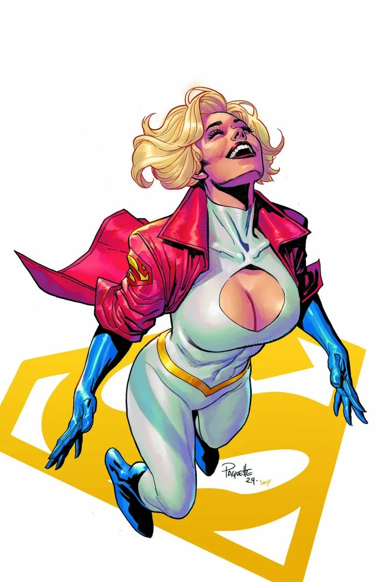 Power Girl (2023 series) #14 cover by Yannick Paquette.