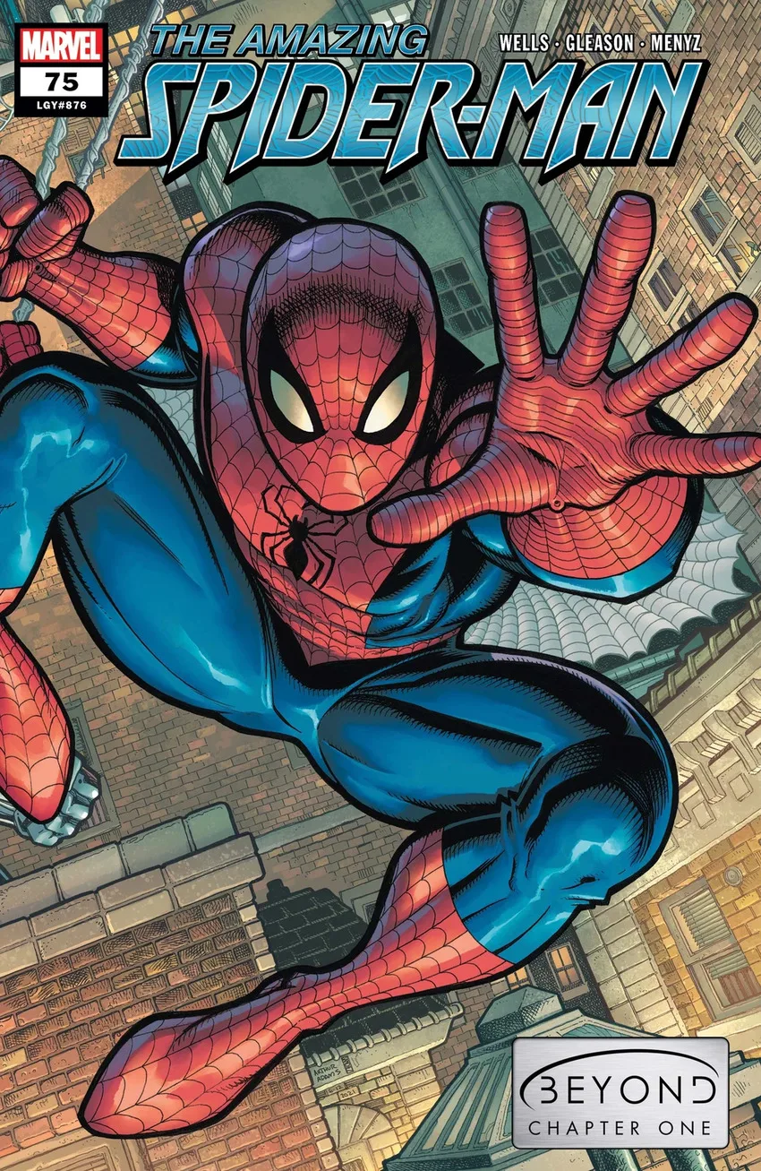 Amazing Spider-Man (2018 series) #75 cover by Art Adams.