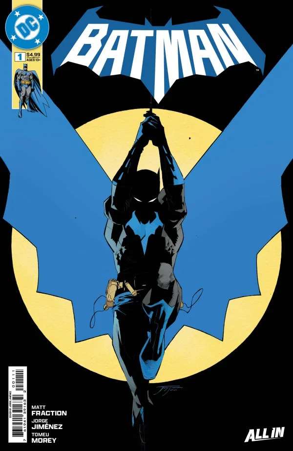 Batman (2025 series) #1 cover by Jorge Jiménez.